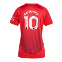 Manchester United Marcus Rashford #10 Replica Home Shirt Ladies 2024-25 Short Sleeve